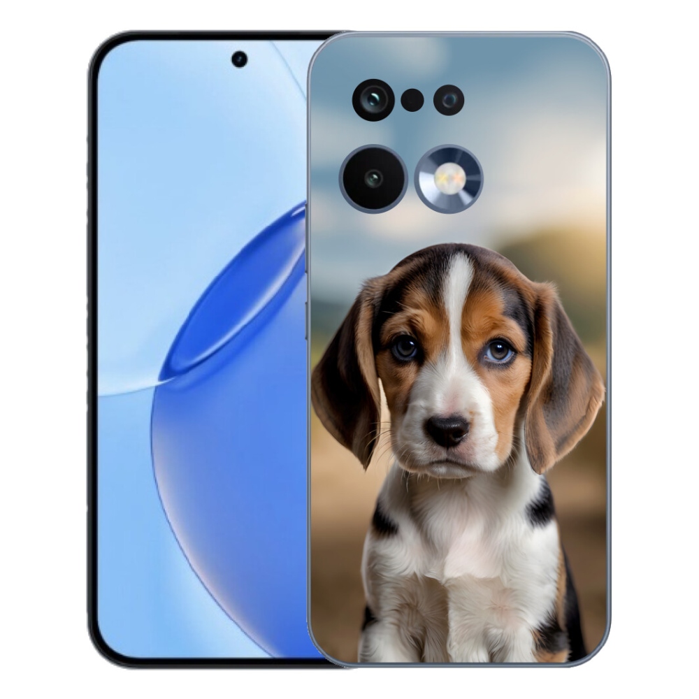 Gelový kryt mmCase na Realme 16 Pro - roztomilý bígl