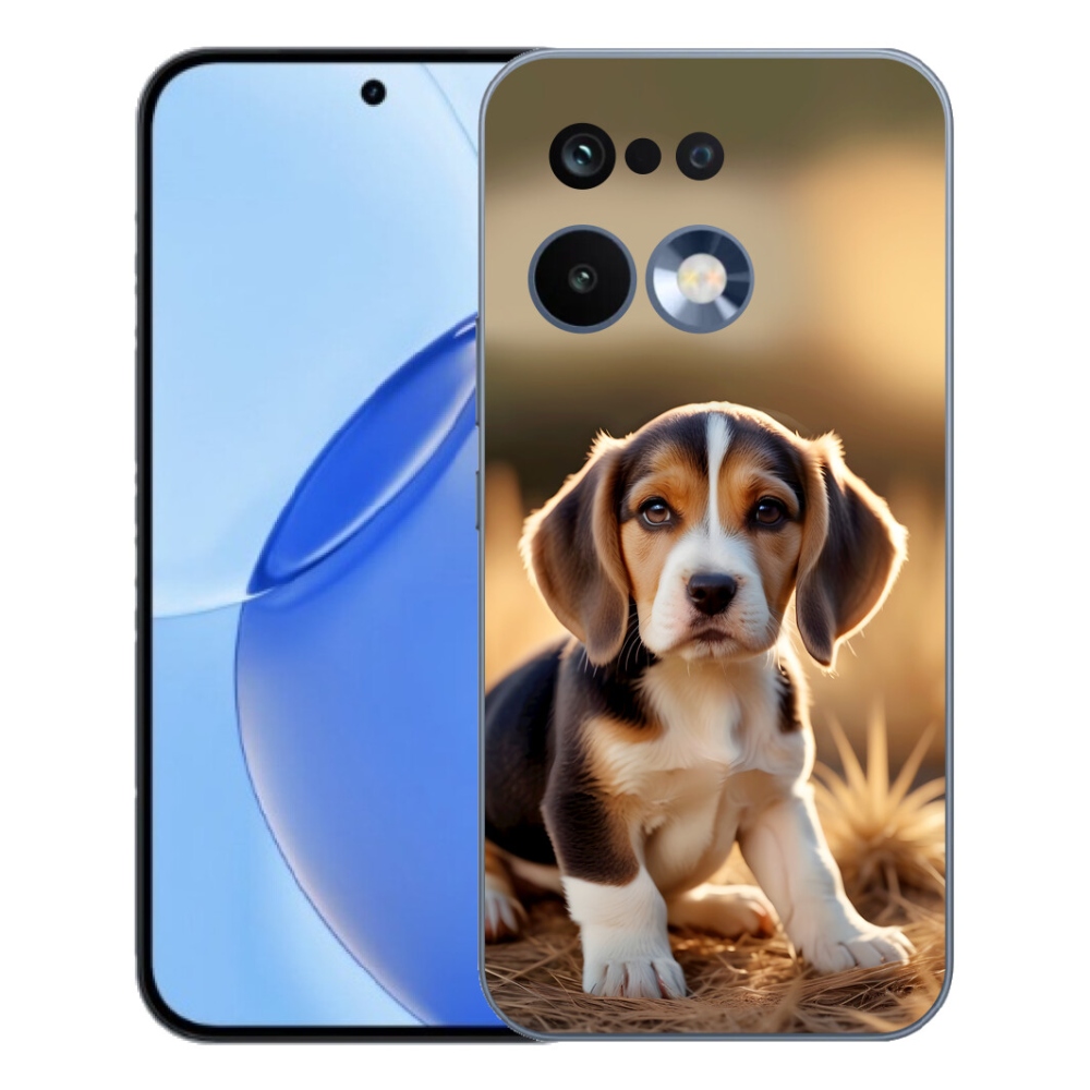 Gelový kryt mmCase na Realme 16 Pro - roztomilý bígl
