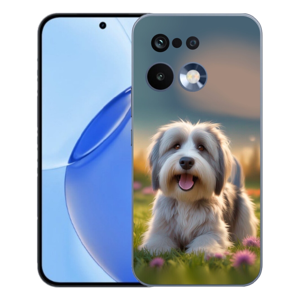 Gelový kryt mmCase na Realme 16 Pro - roztomilý havanský psík