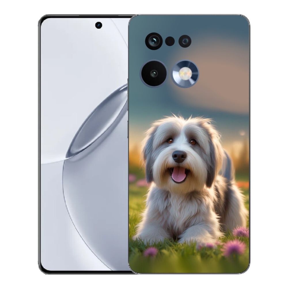 Gelový kryt mmCase na Realme 16 Pro+ - roztomilý havanský psík