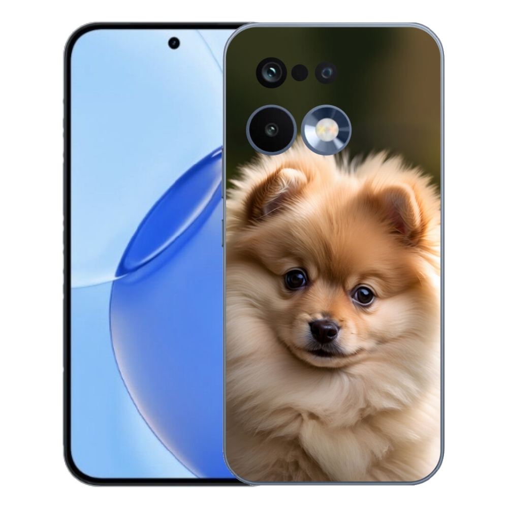 Gelový kryt mmCase na Realme 16 Pro - roztomilý pomeranian 2