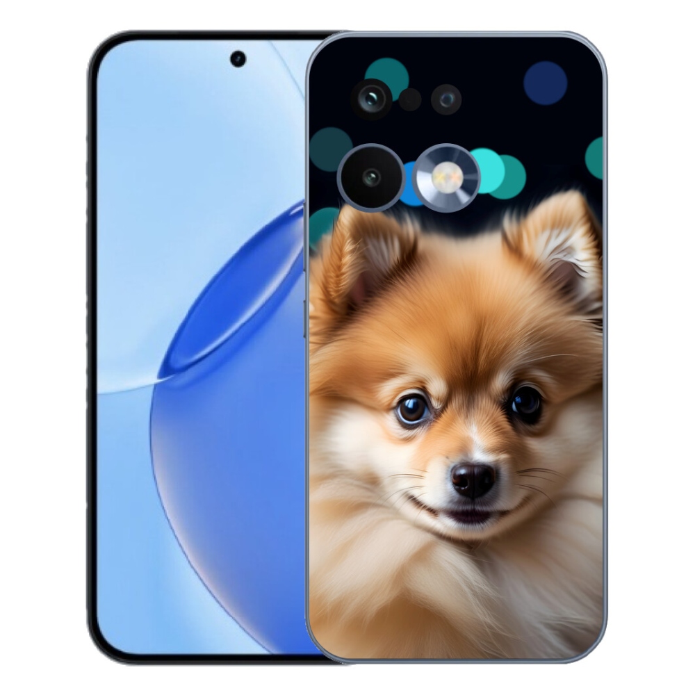 Gelový kryt mmCase na Realme 16 Pro - roztomilý pomeranian