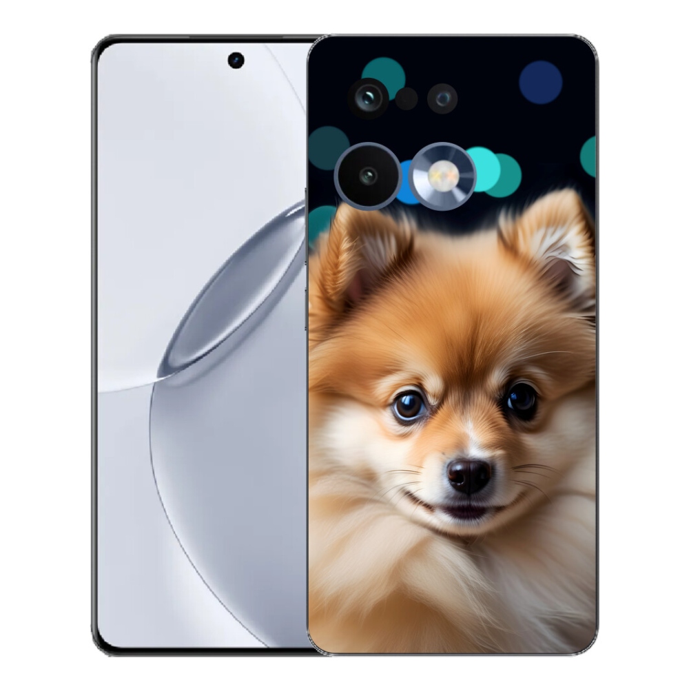 Gelový kryt mmCase na Realme 16 Pro+ - roztomilý pomeranian
