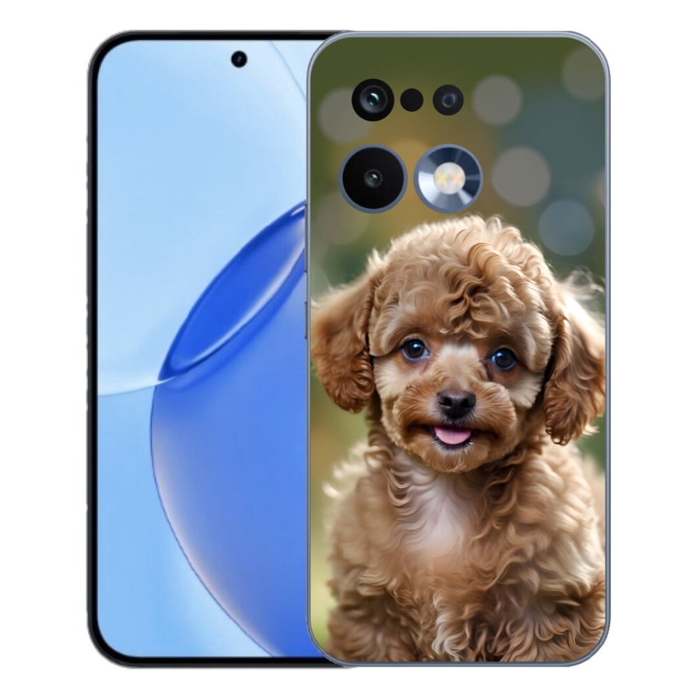 Gelový kryt mmCase na Realme 16 Pro - roztomilý pudl