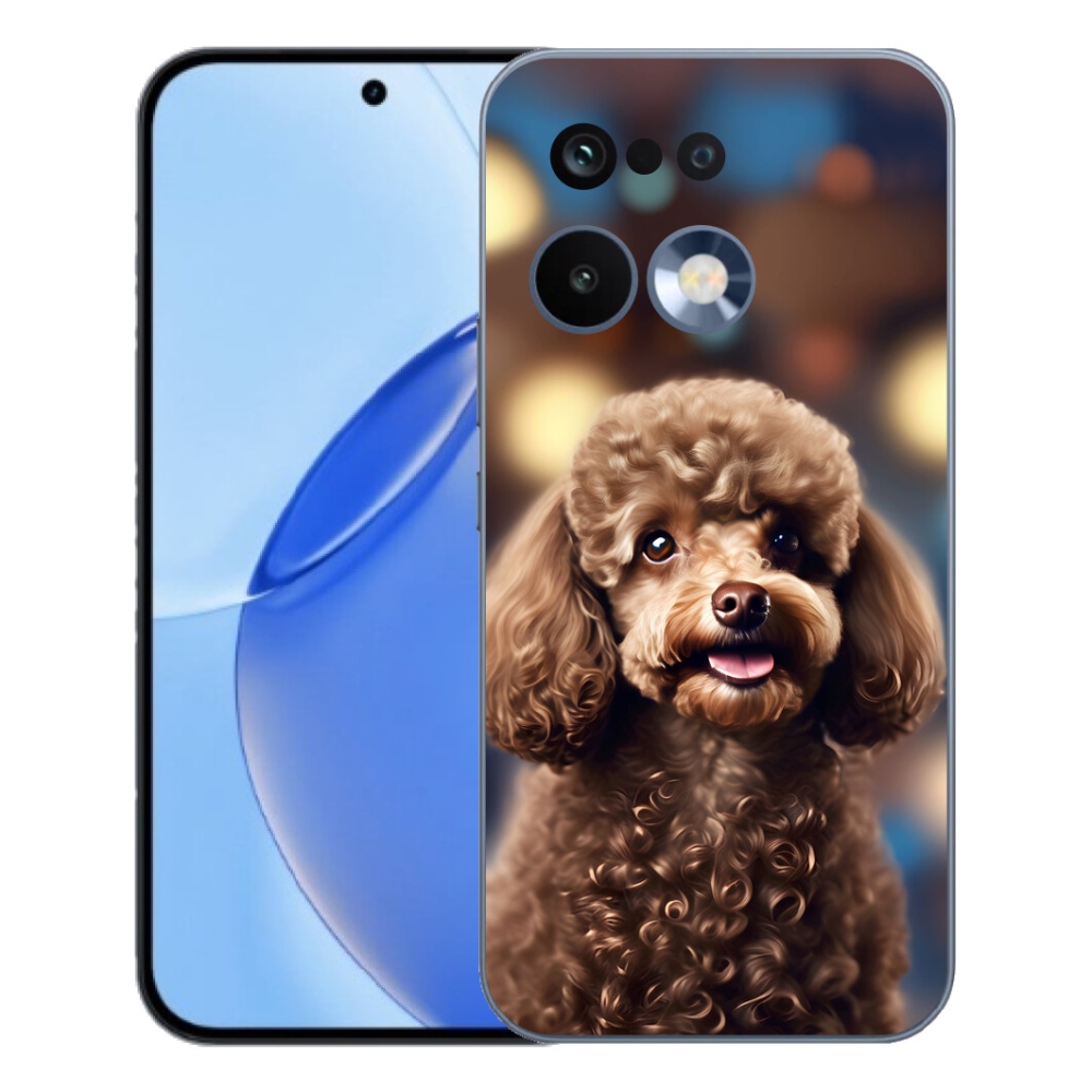 Gelový kryt mmCase na Realme 16 Pro - roztomilý pudl