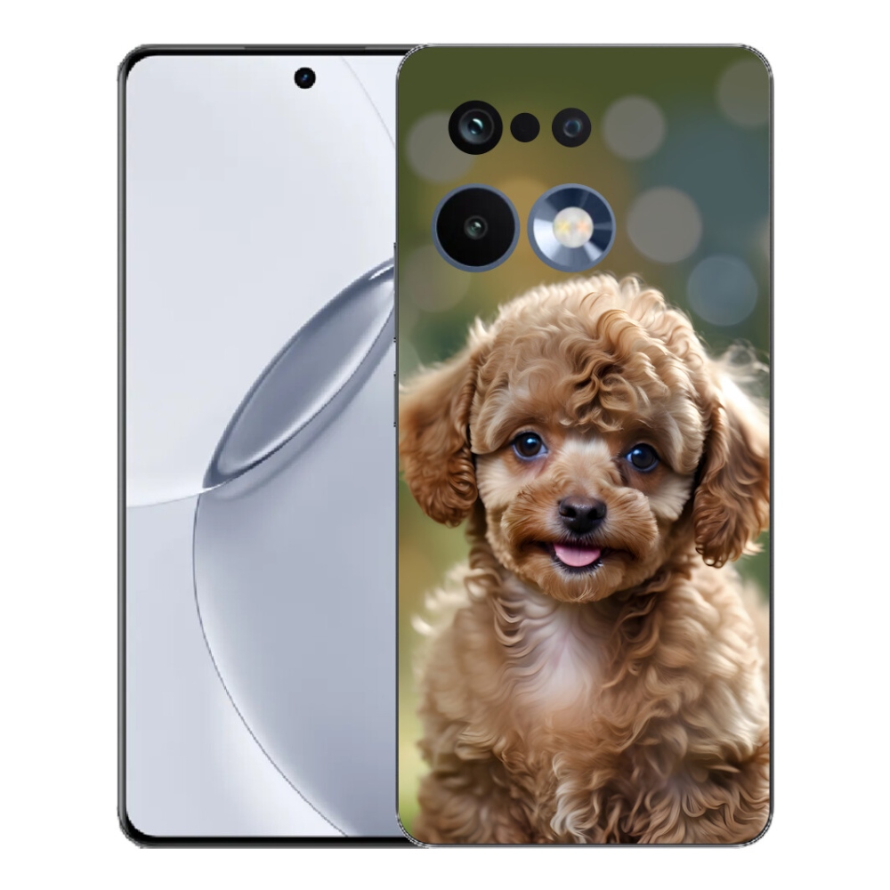 Gelový kryt mmCase na Realme 16 Pro+ - roztomilý pudl