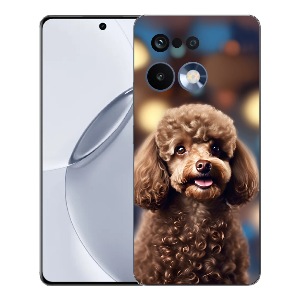 Gelový kryt mmCase na Realme 16 Pro+ - roztomilý pudl