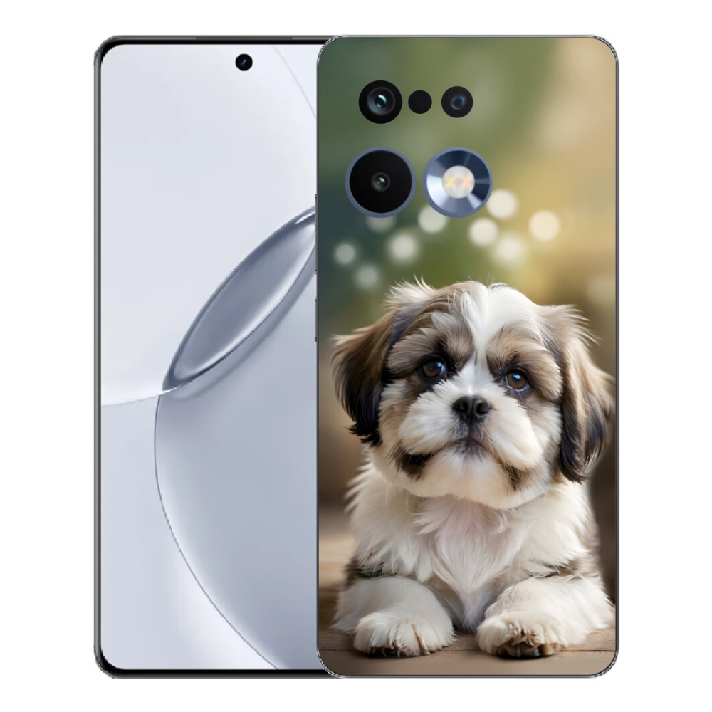 Gelový kryt mmCase na Realme 16 Pro+ - roztomilý shih-tzu