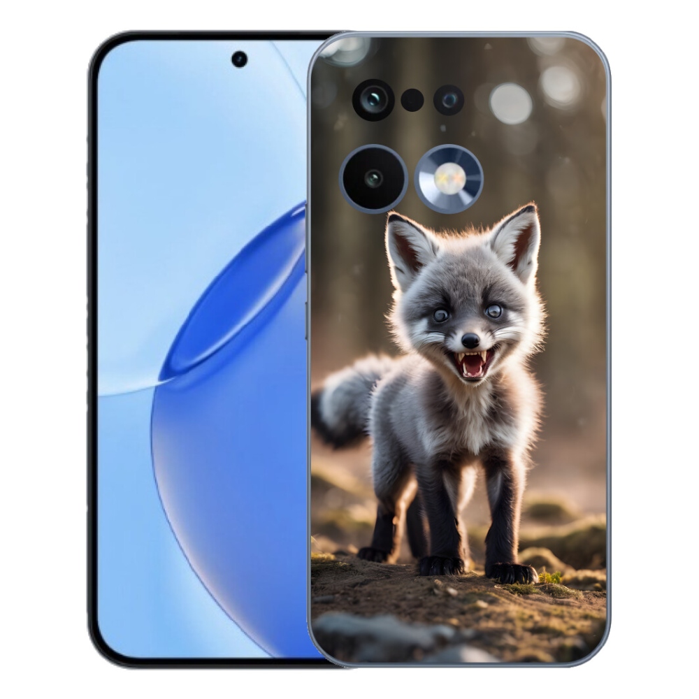 Gelový kryt mmCase na Realme 16 Pro - rozzuřená liška