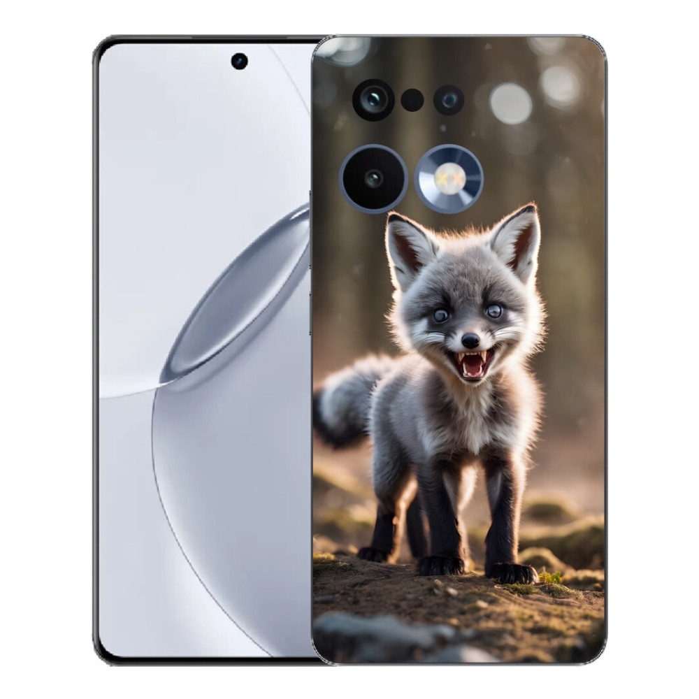 Gelový kryt mmCase na Realme 16 Pro+ - rozzuřená liška