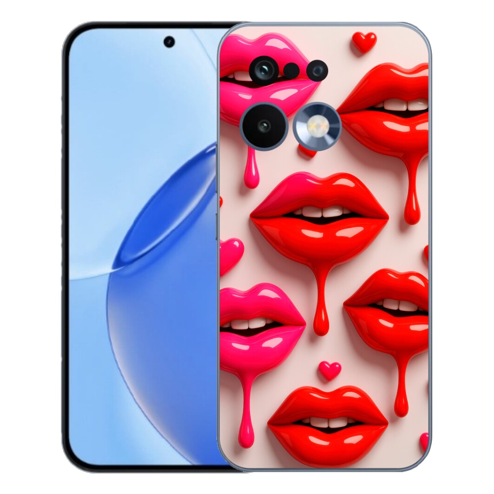 Gelový kryt mmCase na Realme 16 Pro - rty 2