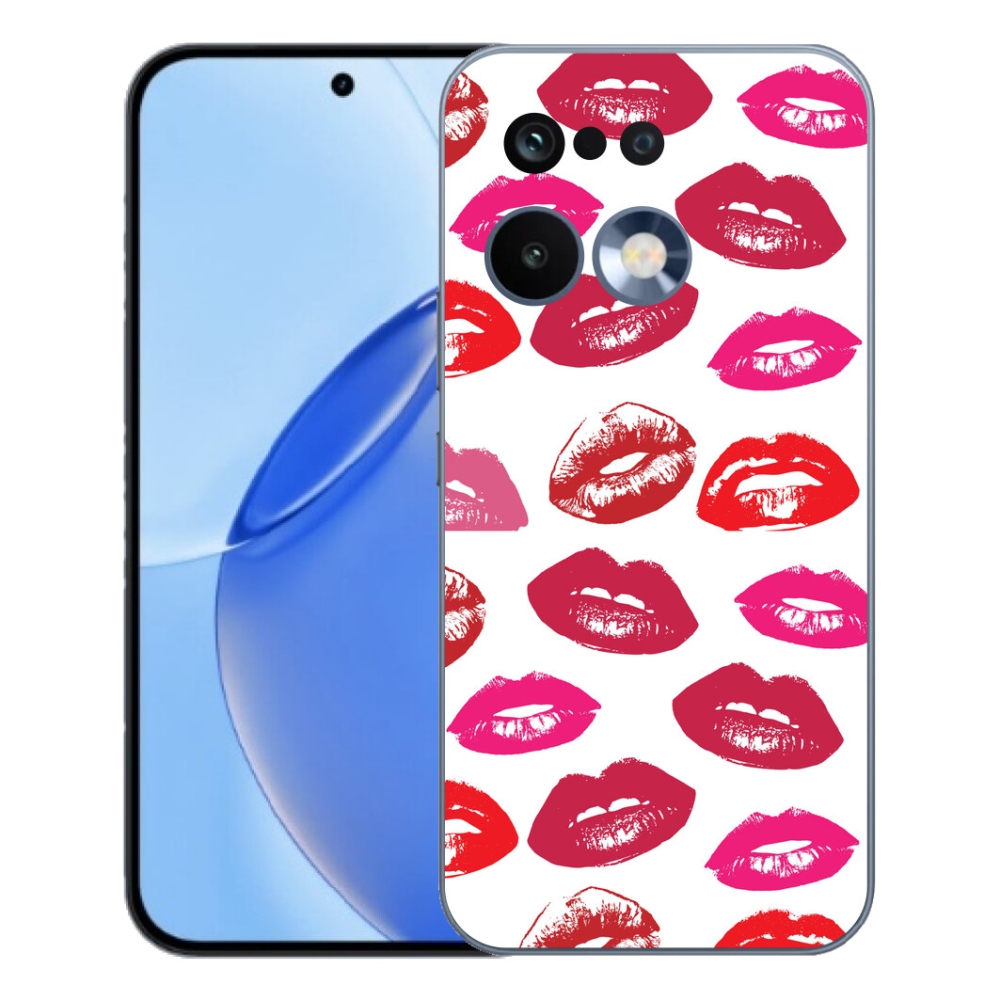 Gelový kryt mmCase na Realme 16 Pro - rty