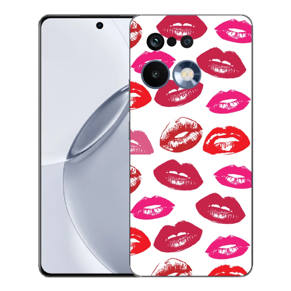 Gelový kryt mmCase na Realme 16 Pro+ - rty