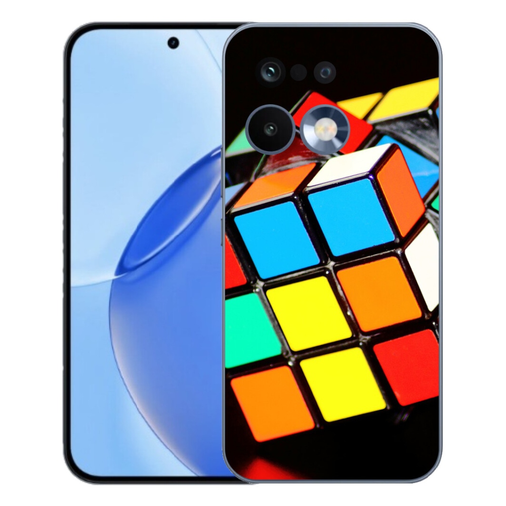 Gelový kryt mmCase na Realme 16 Pro - rubikova kostka