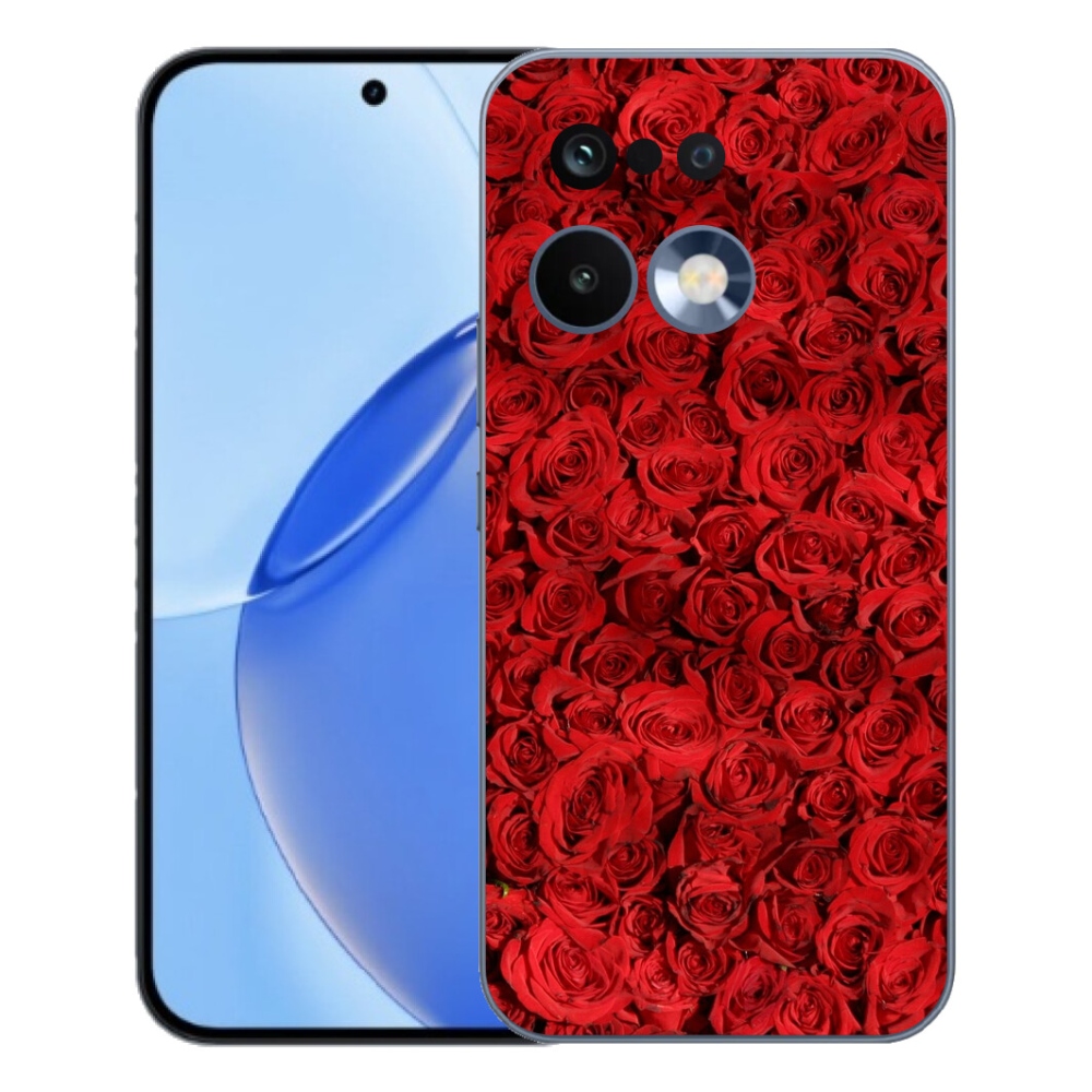 Gelový kryt mmCase na Realme 16 Pro - růže