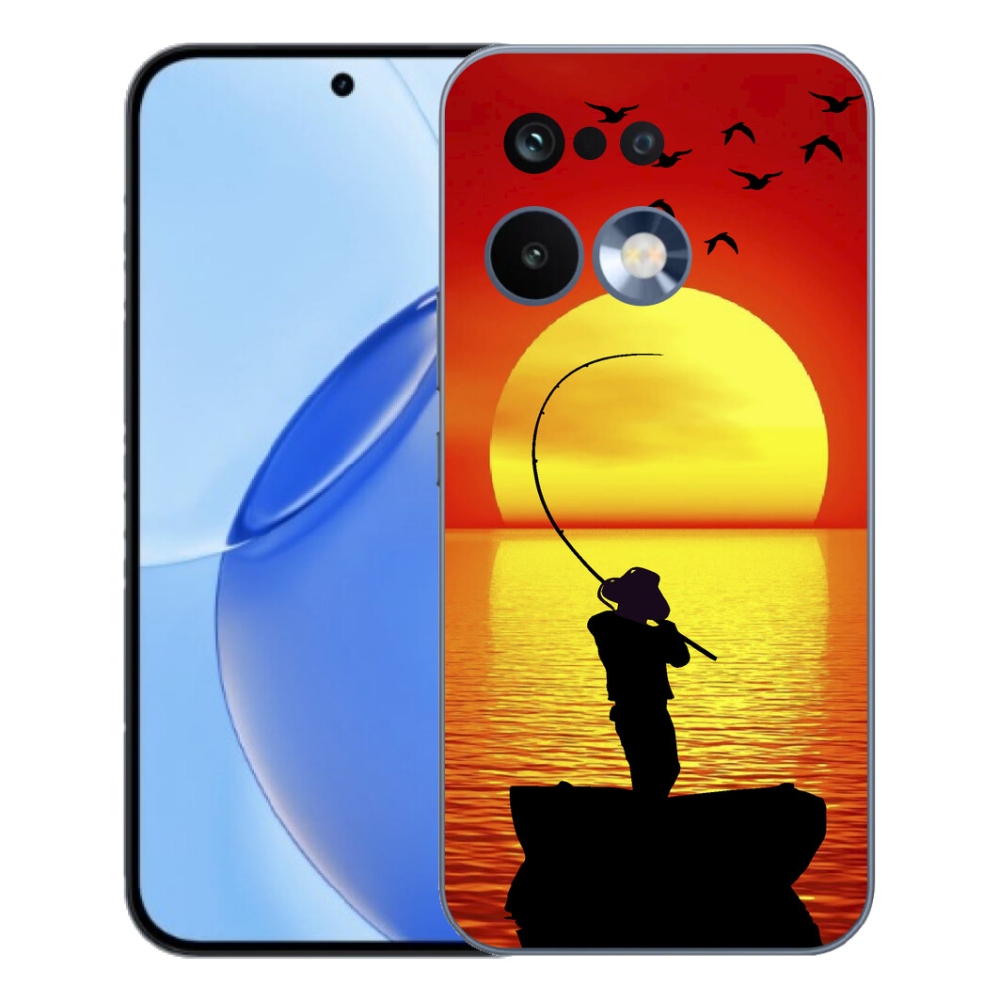 Gelový kryt mmCase na Realme 16 Pro - rybaření