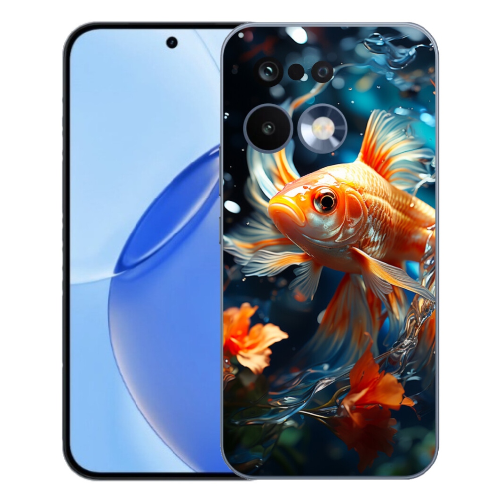 Gelový kryt mmCase na Realme 16 Pro - rybka