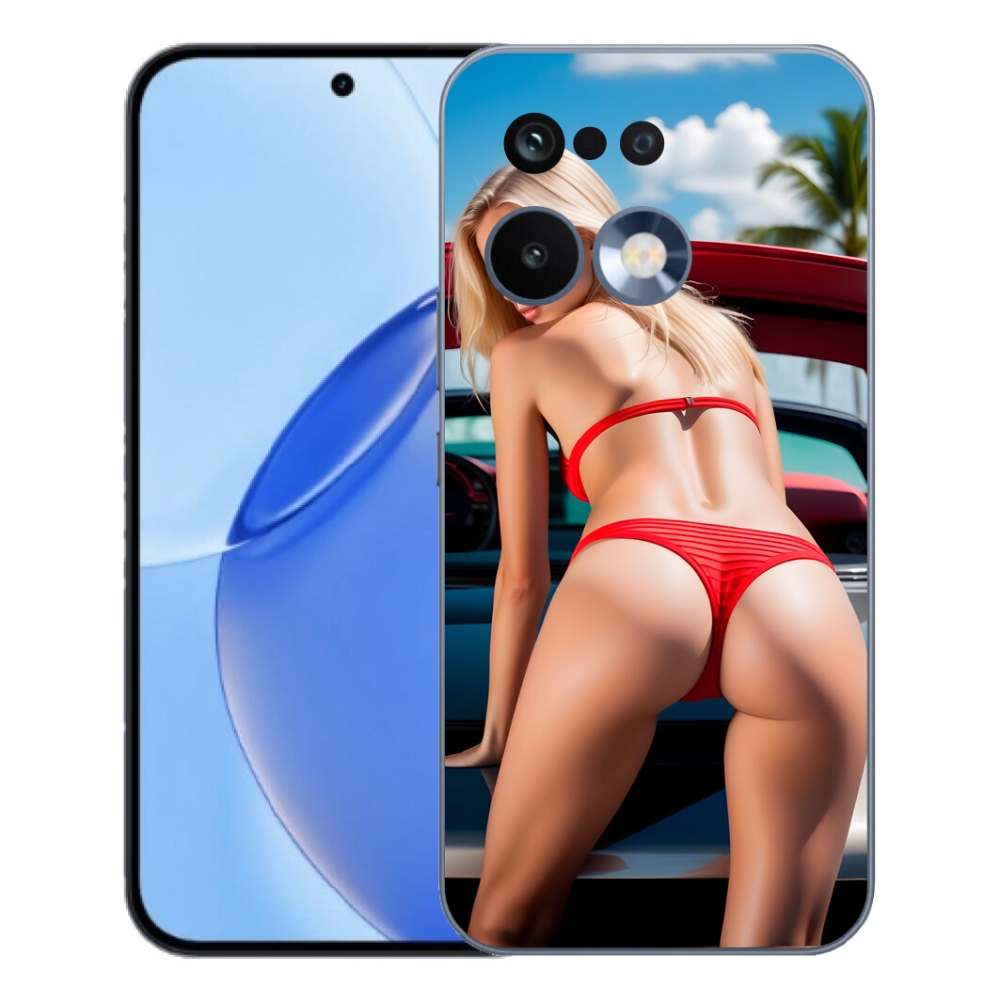 Gelový kryt mmCase na Realme 16 Pro - sexy žena 2