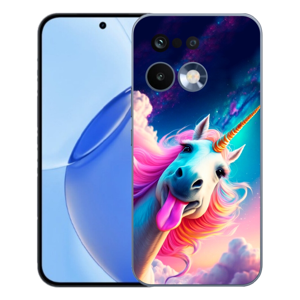Gelový kryt mmCase na Realme 16 Pro - šílený jednorožec