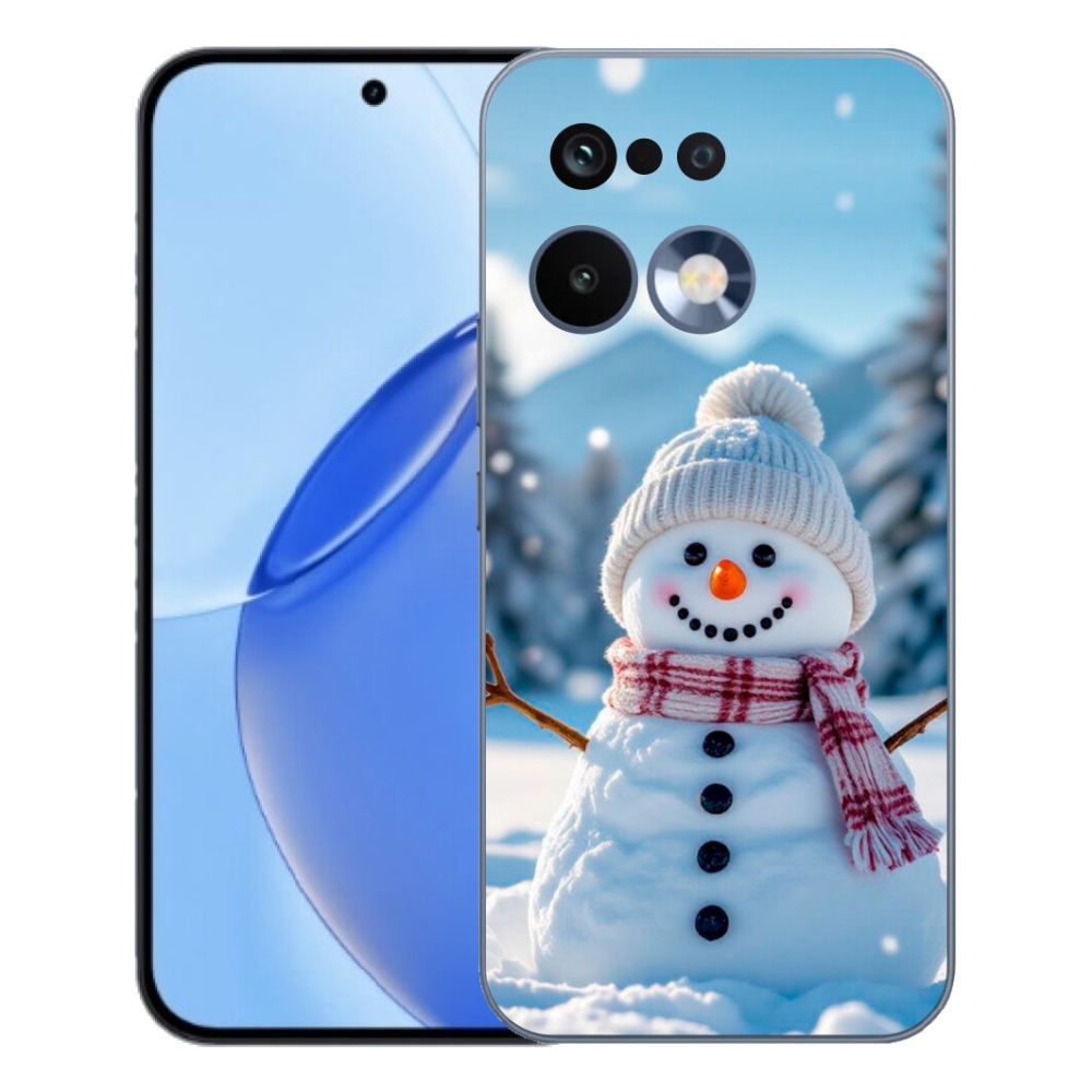 Gelový kryt mmCase na Realme 16 Pro - sněhulák 3