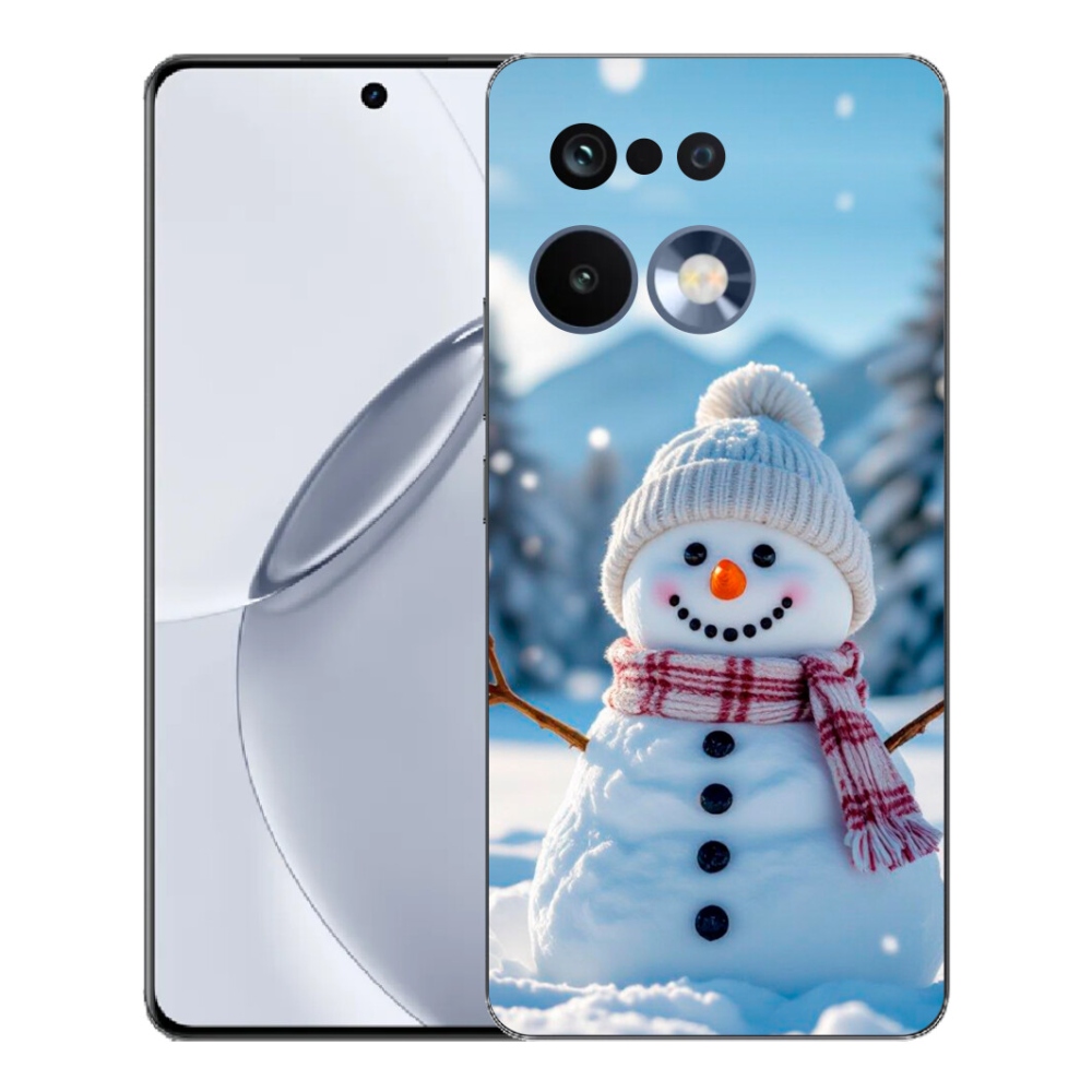 Gelový kryt mmCase na Realme 16 Pro+ - sněhulák 3