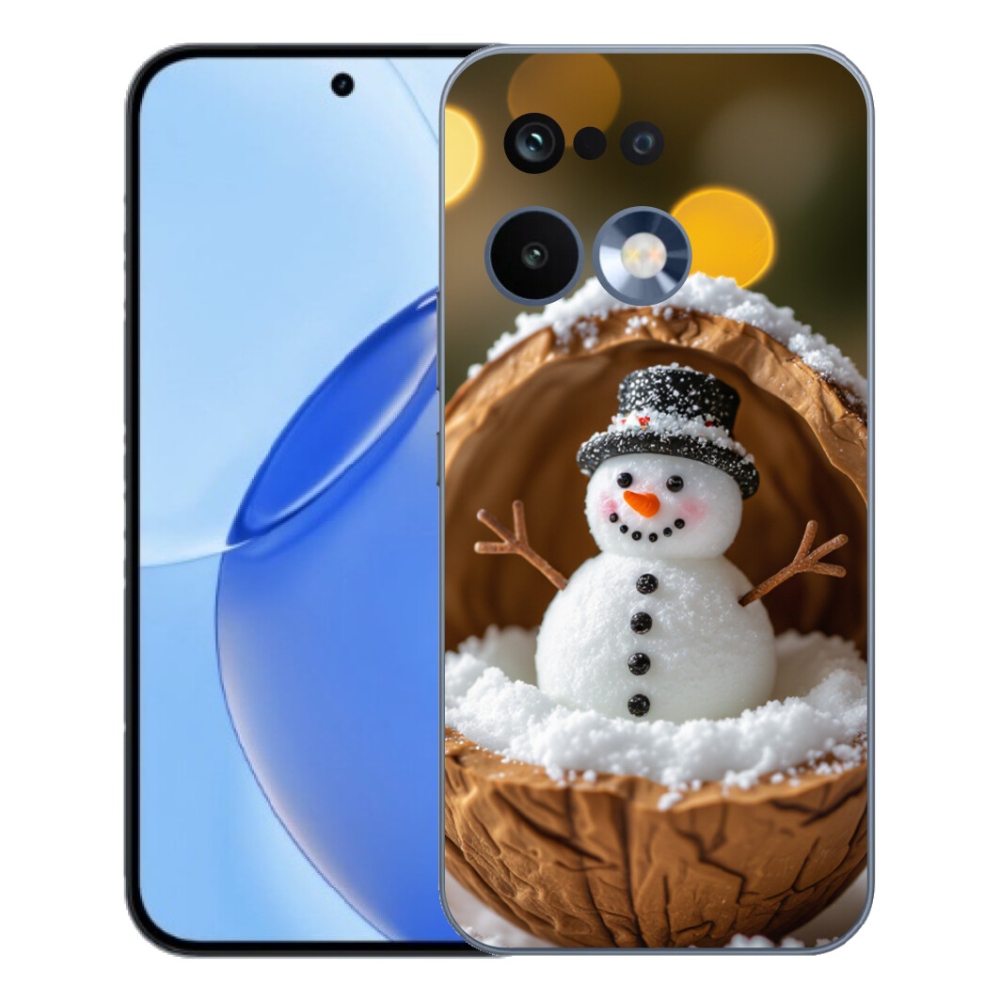 Gelový kryt mmCase na Realme 16 Pro - sněhulák 4