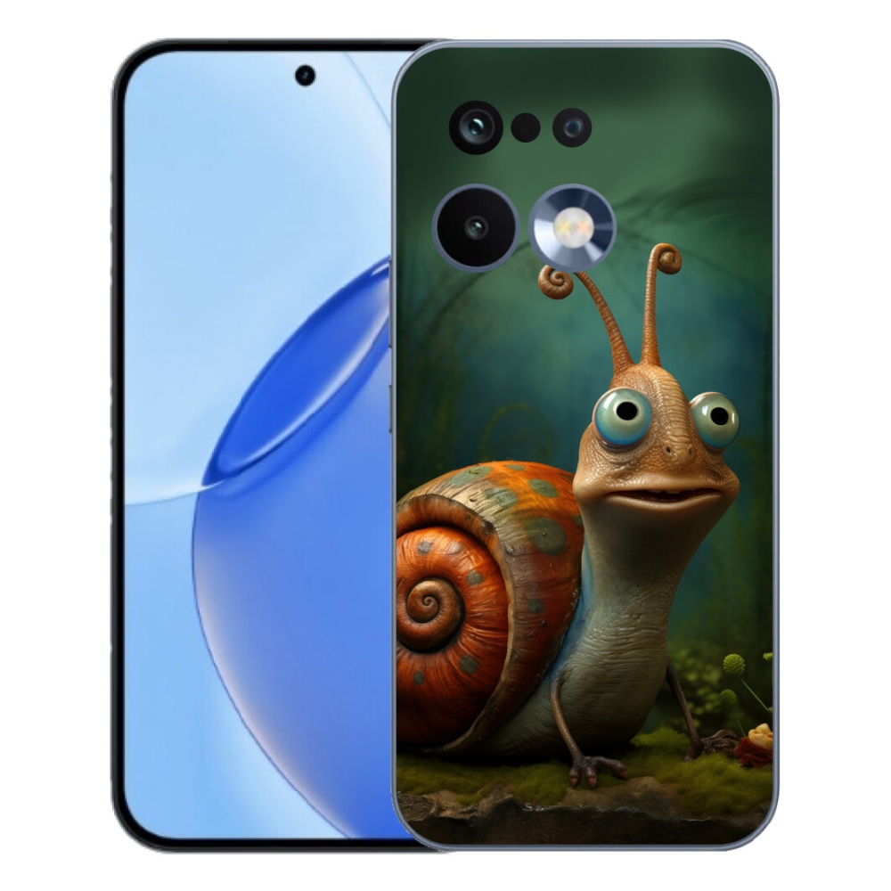 Gelový kryt mmCase na Realme 16 Pro - šnek