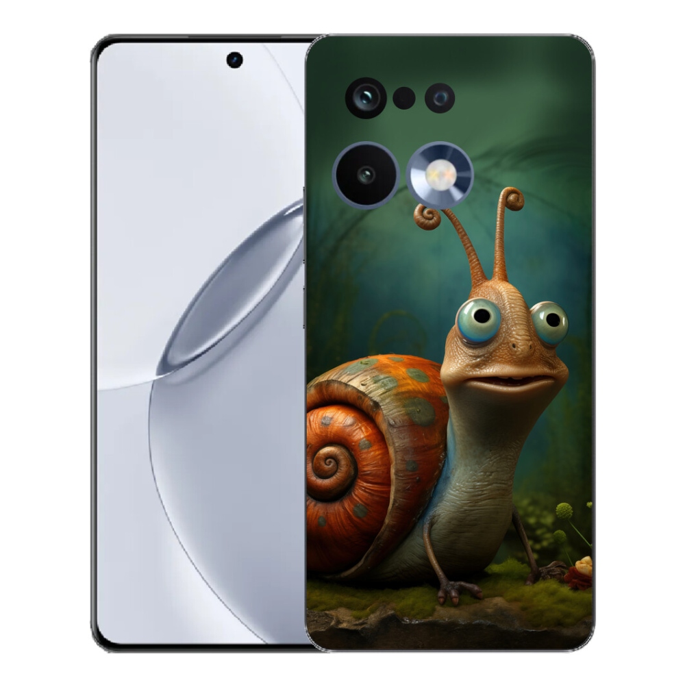Gelový kryt mmCase na Realme 16 Pro+ - šnek