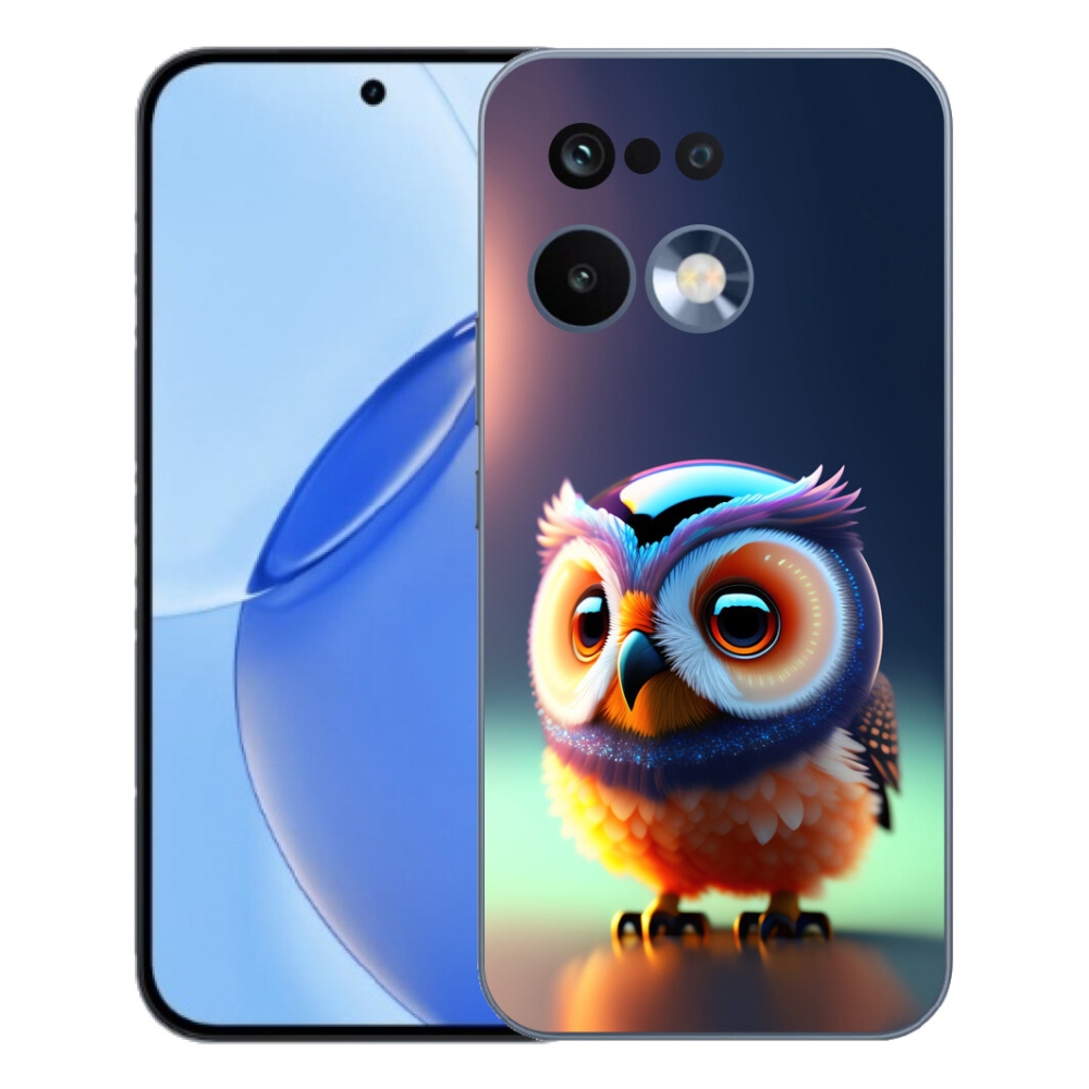 Gelový kryt mmCase na Realme 16 Pro - sovička