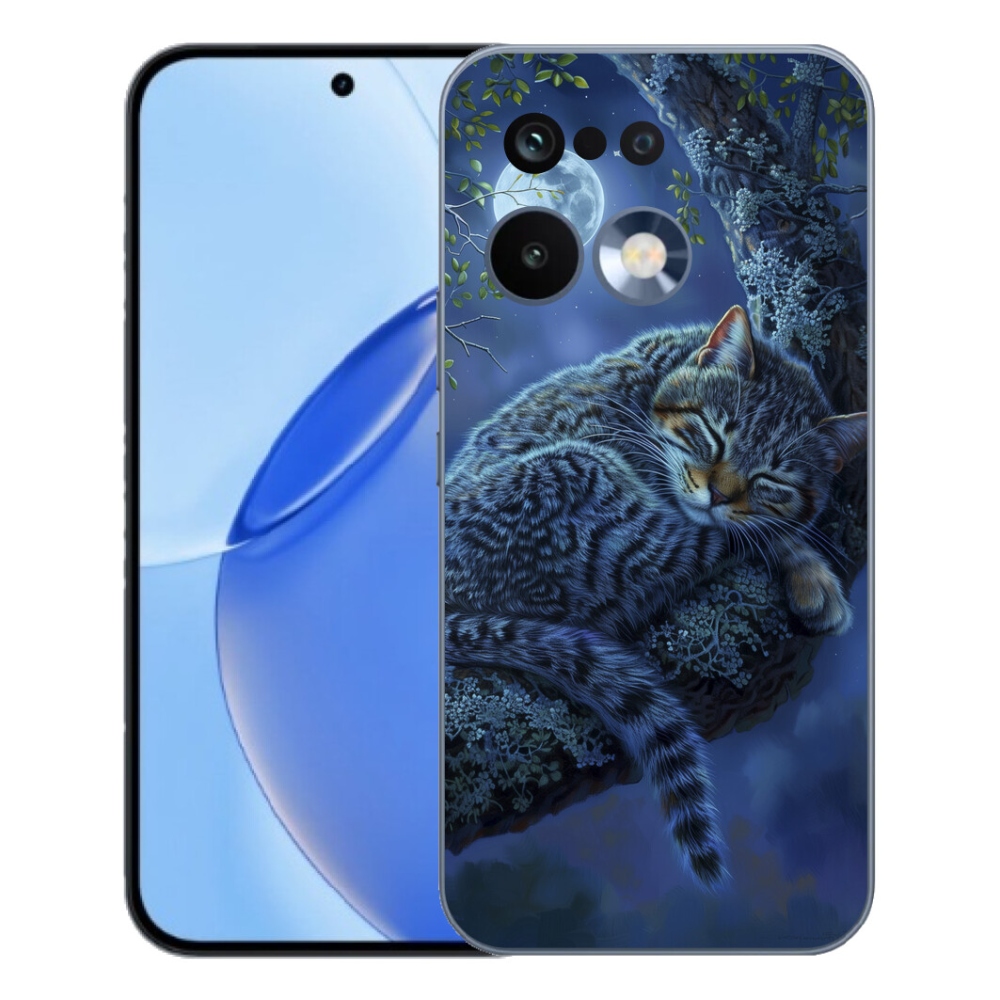 Gelový kryt mmCase na Realme 16 Pro - spící kočka