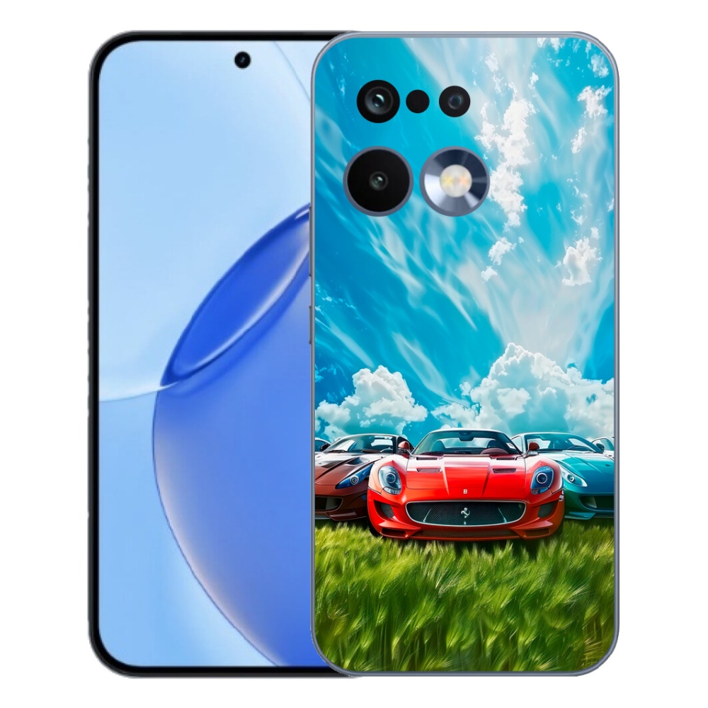 Gelový kryt mmCase na Realme 16 Pro - sportovní vozy