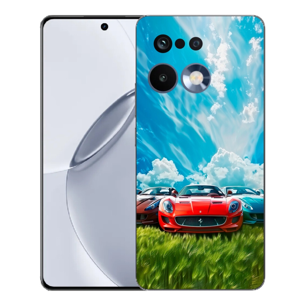 Gelový kryt mmCase na Realme 16 Pro+ - sportovní vozy
