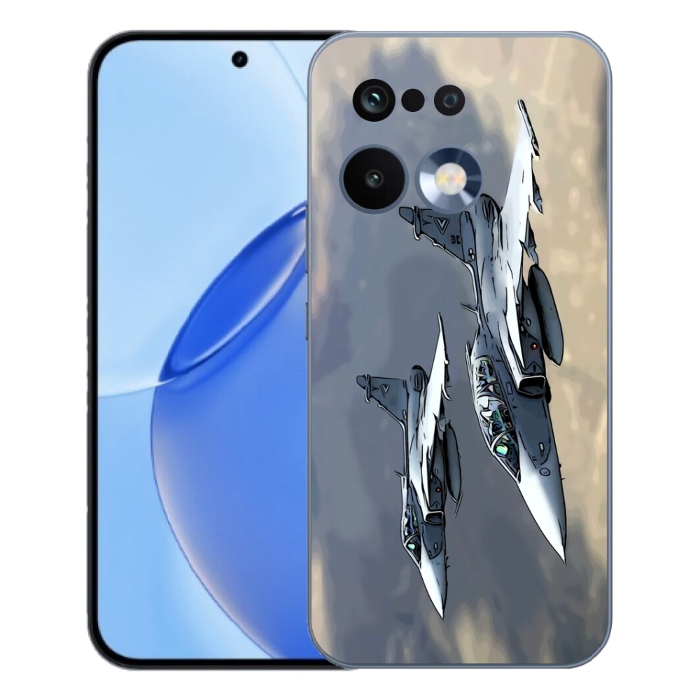 Gelový kryt mmCase na Realme 16 Pro - stíhačky