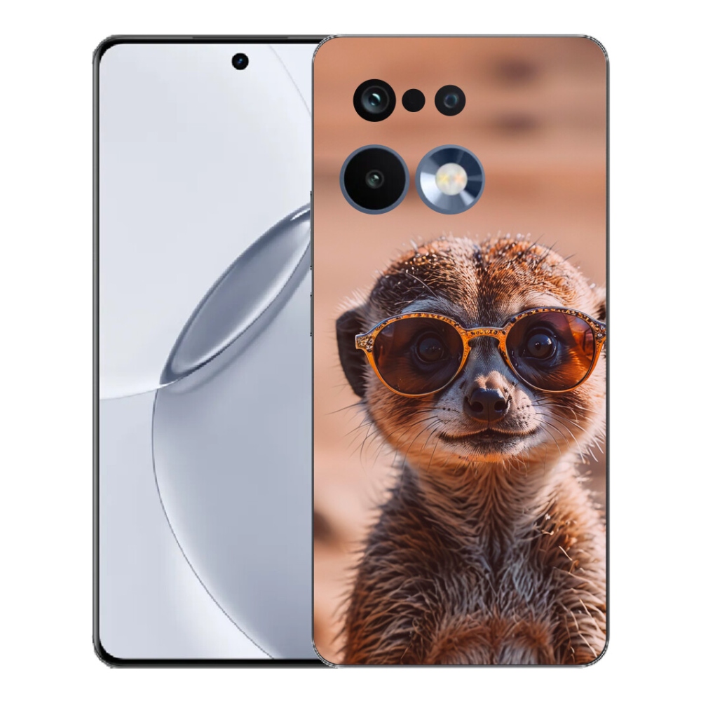 Gelový kryt mmCase na Realme 16 Pro+ - stylová surikata