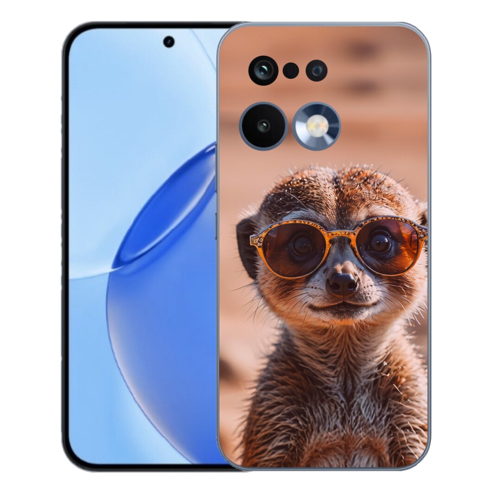 Gelový kryt mmCase na Realme 16 Pro - stylová surikata