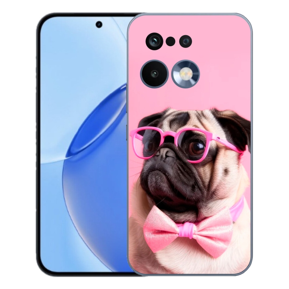 Gelový kryt mmCase na Realme 16 Pro - stylový mops