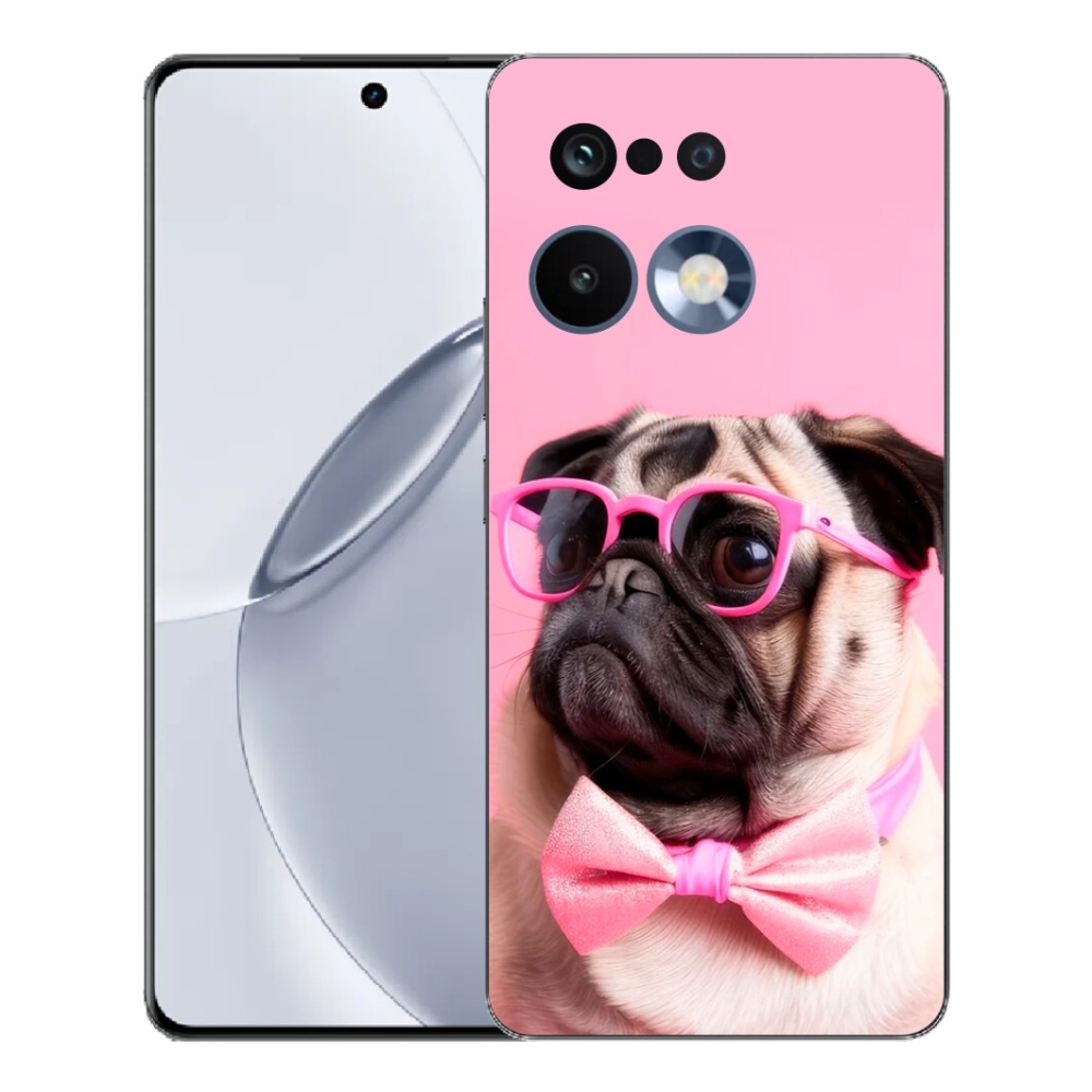 Gelový kryt mmCase na Realme 16 Pro+ - stylový mops
