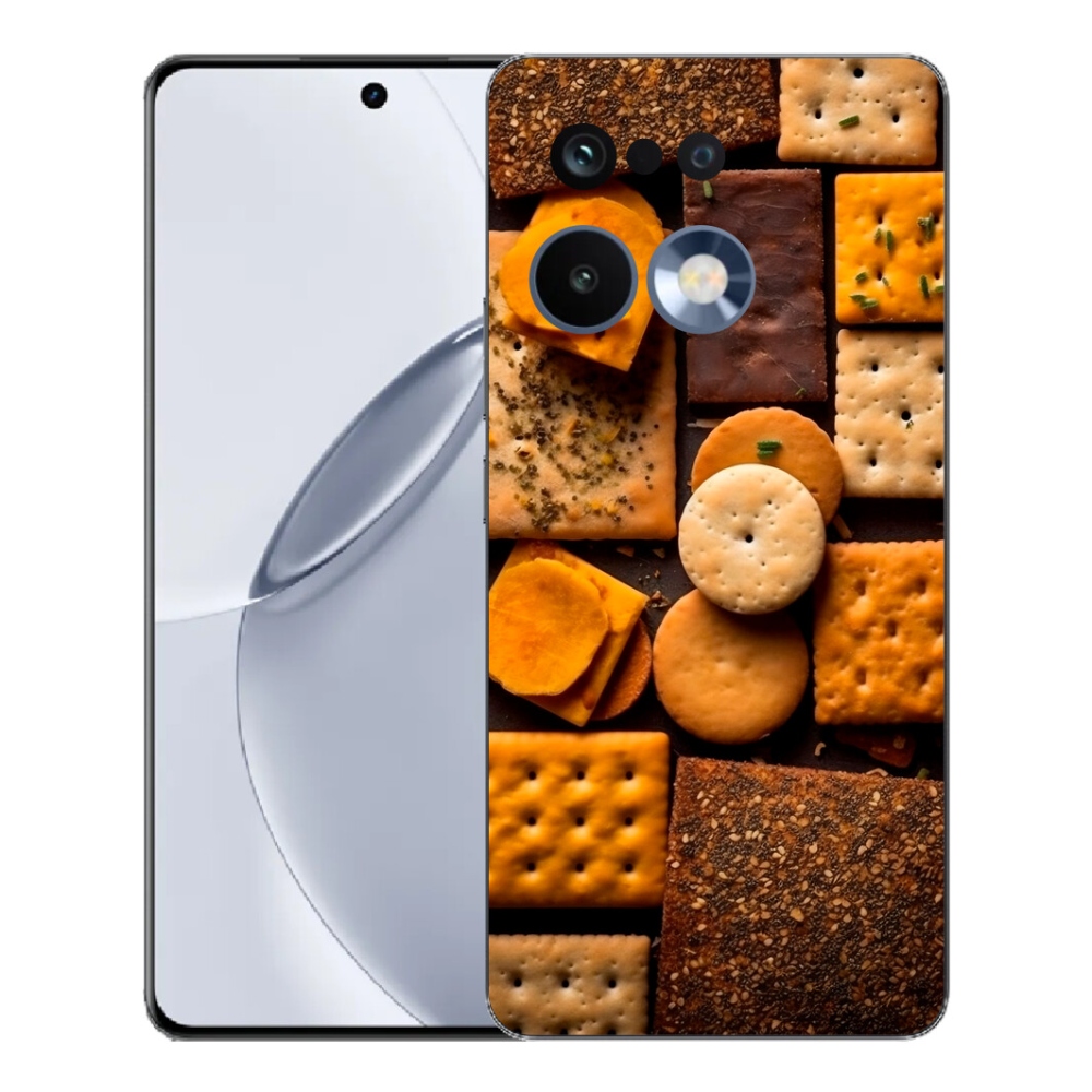 Gelový kryt mmCase na Realme 16 Pro+ - sušenky