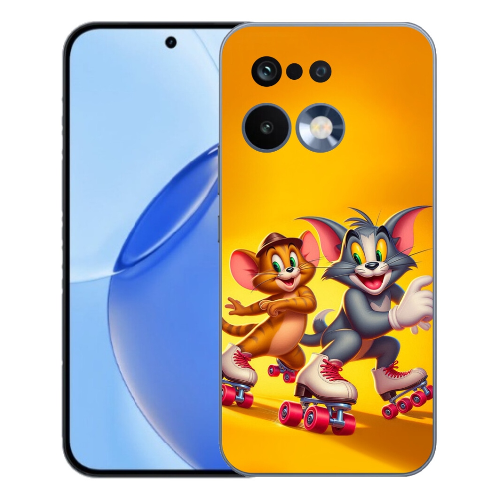 Gelový kryt mmCase na Realme 16 Pro - tom a jerry