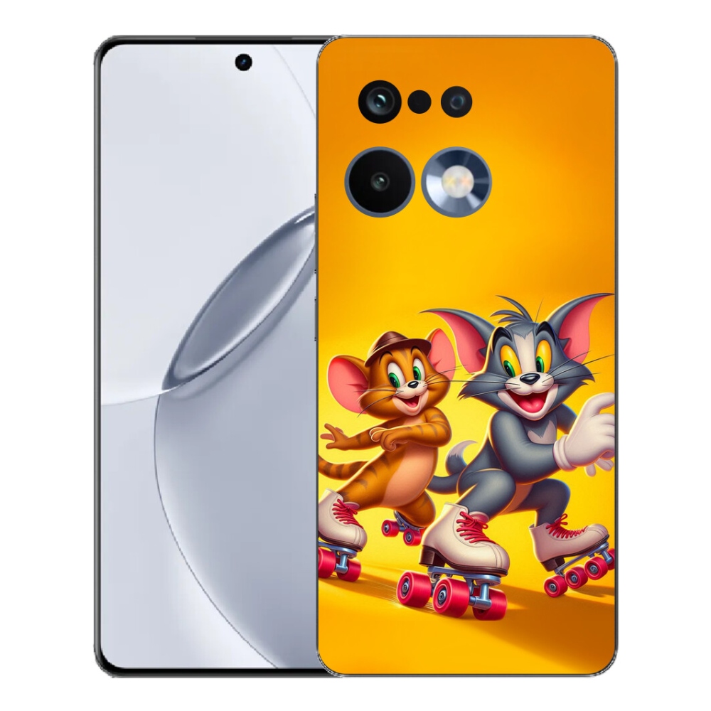 Gelový kryt mmCase na Realme 16 Pro+ - tom a jerry