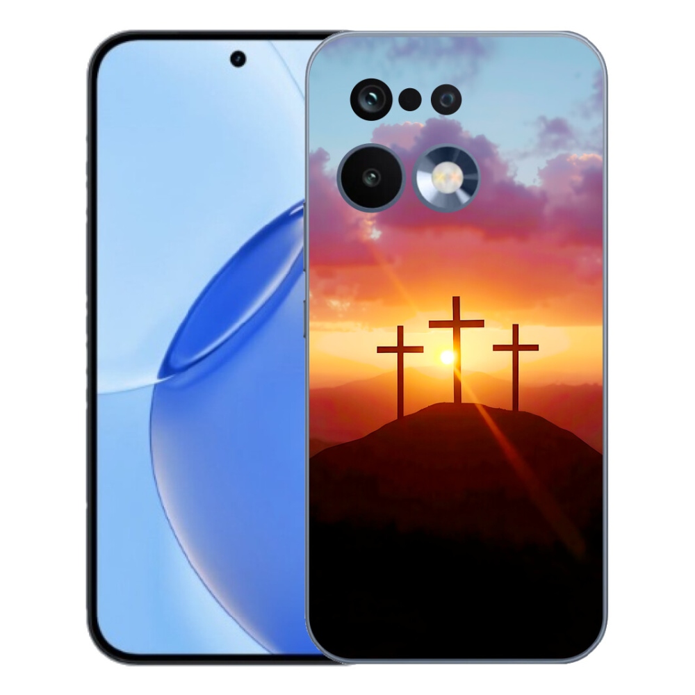 Gelový kryt mmCase na Realme 16 Pro - tři kříže