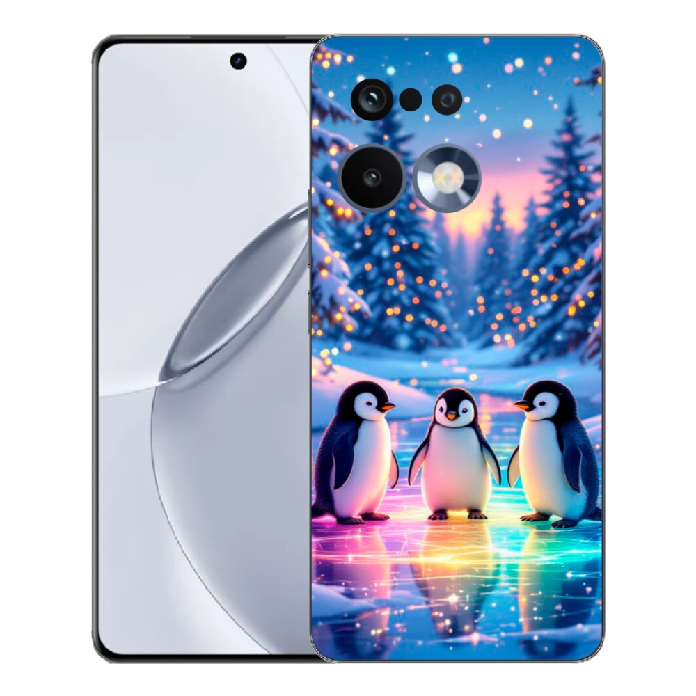Gelový kryt mmCase na Realme 16 Pro+ - tučnáci