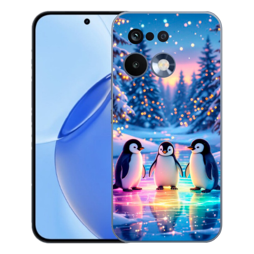Gelový kryt mmCase na Realme 16 Pro - tučnáci