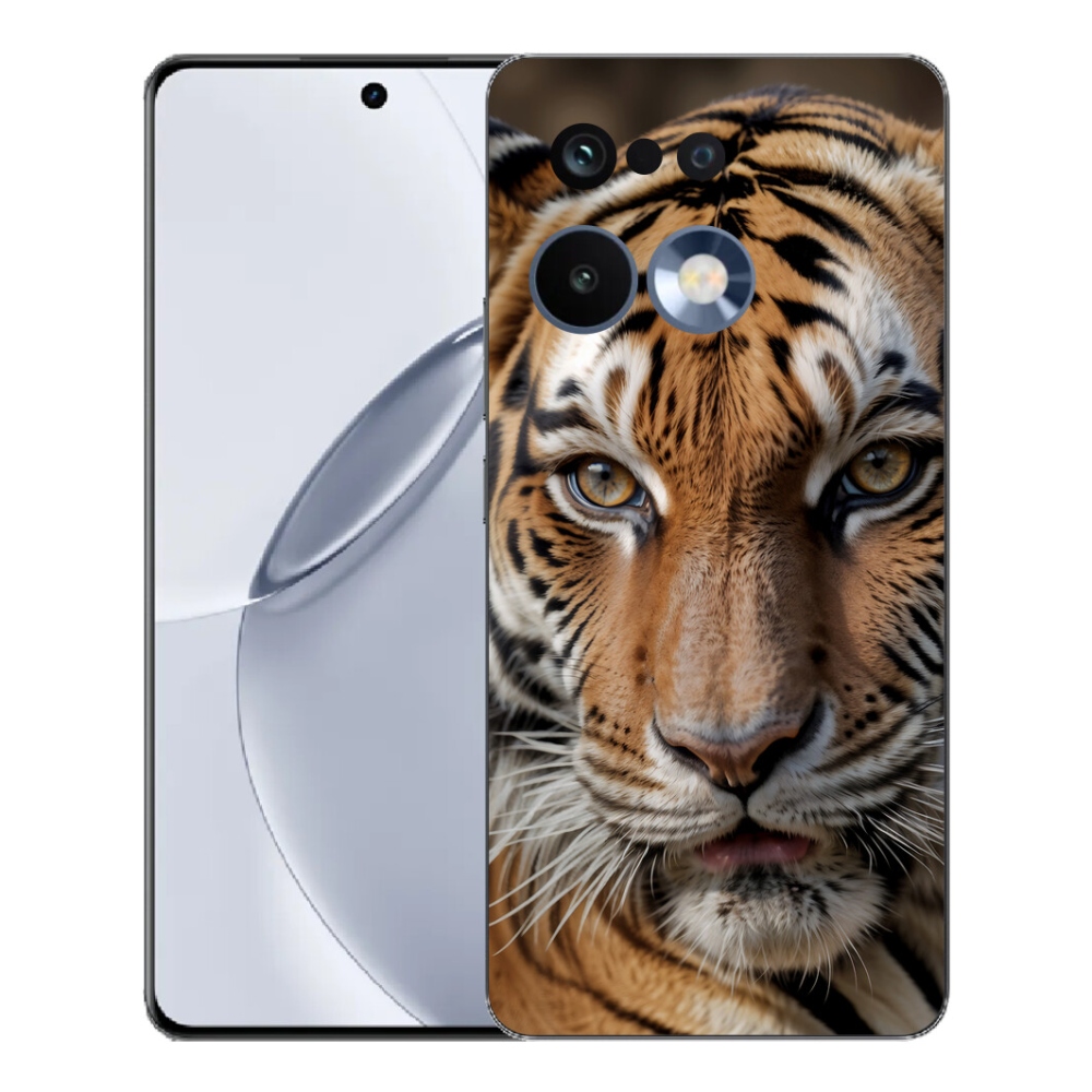 Gelový kryt mmCase na Realme 16 Pro+ - tygří pohled