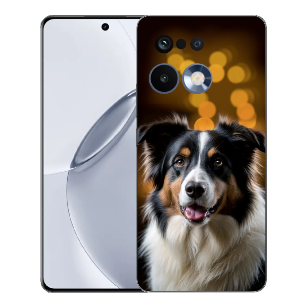 Gelový kryt mmCase na Realme 16 Pro+ - usměvavý australský ovčák