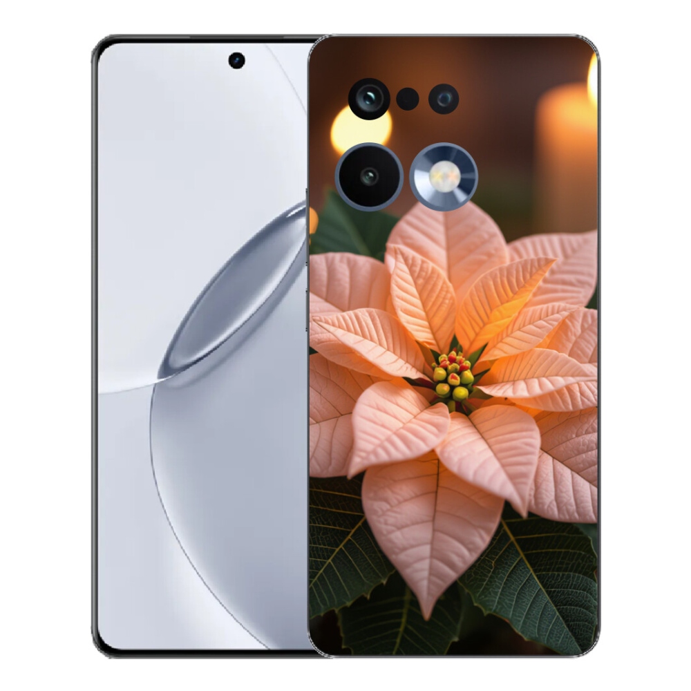 Gelový kryt mmCase na Realme 16 Pro+ - vánoční hvězda