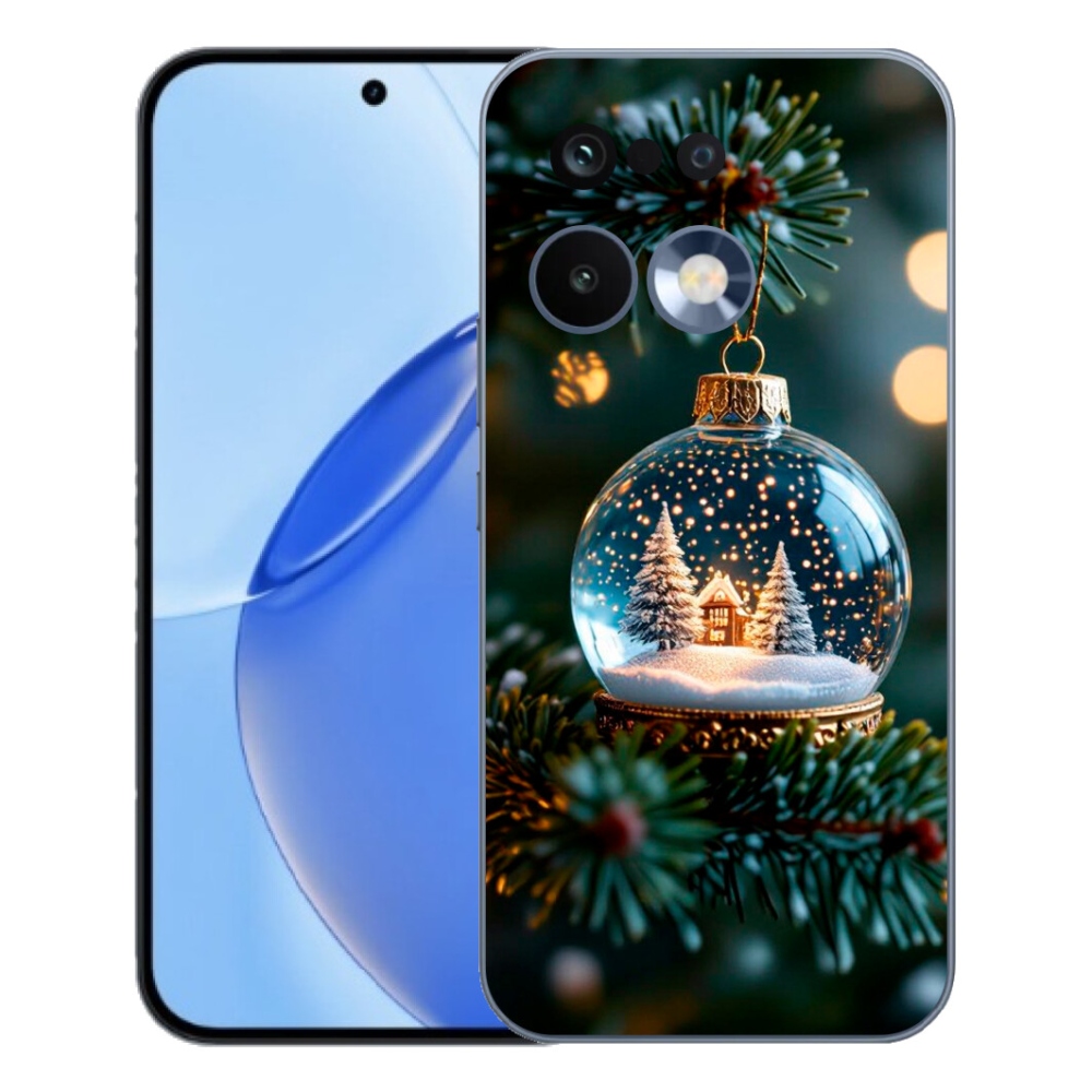 Gelový kryt mmCase na Realme 16 Pro - vánoční koule 2