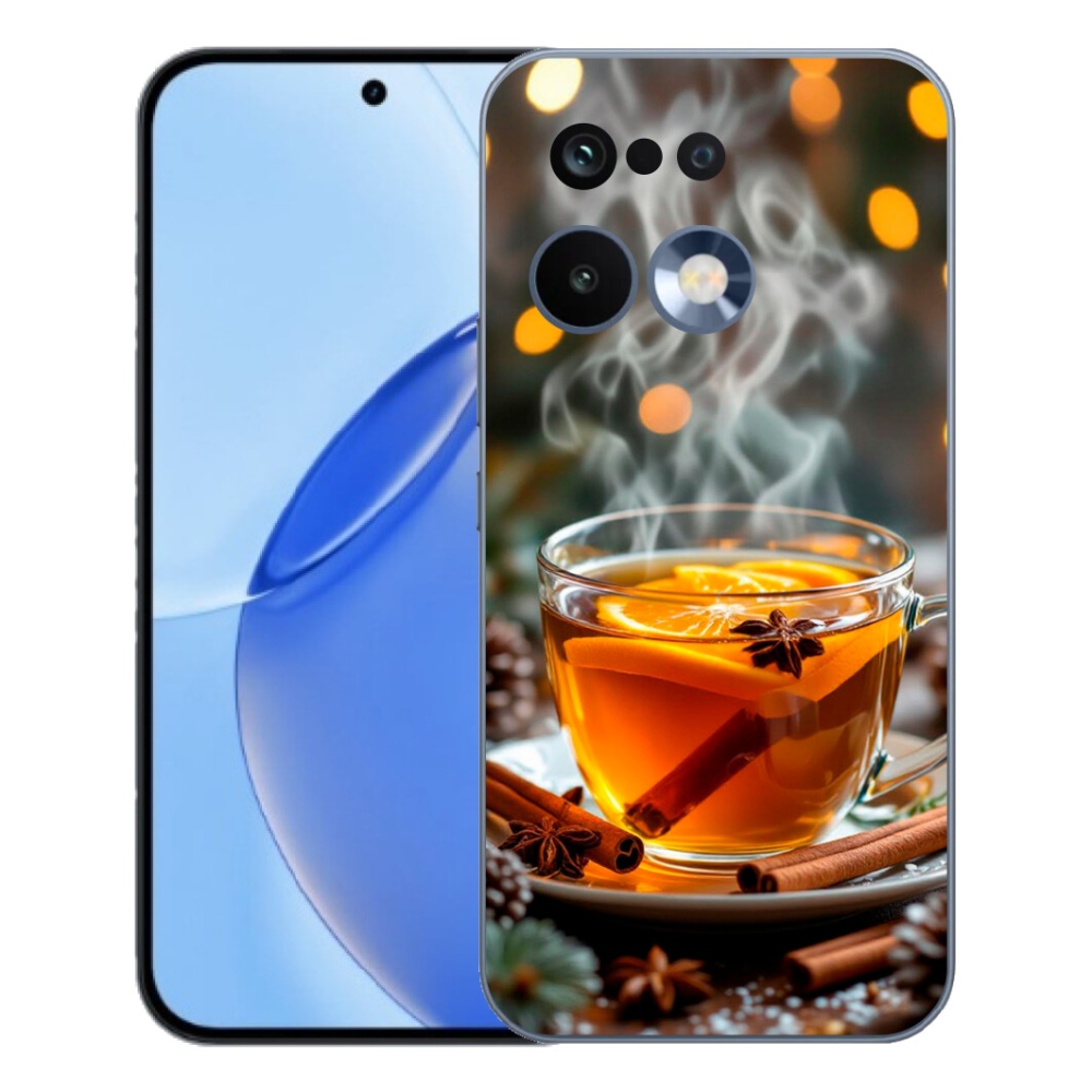 Gelový kryt mmCase na Realme 16 Pro - vánoční punč
