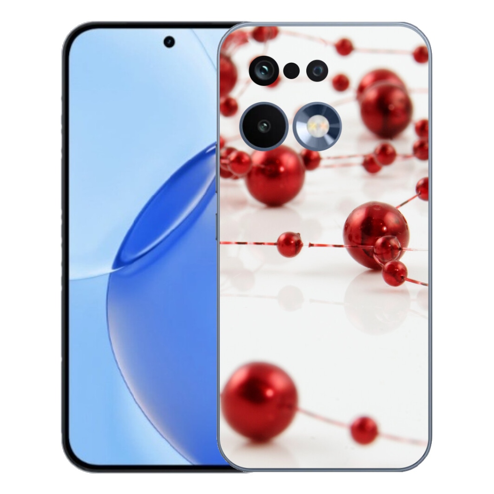 Gelový kryt mmCase na Realme 16 Pro - vánoční řetěz
