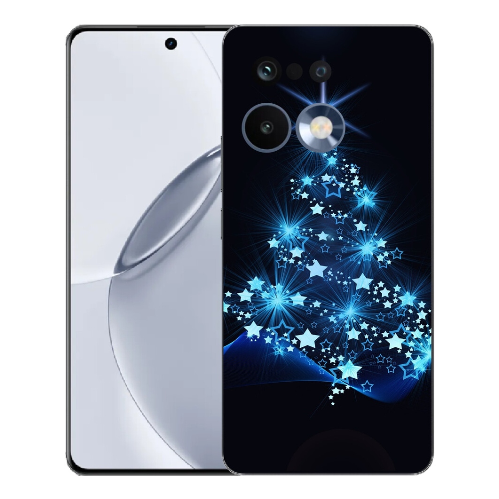 Gelový kryt mmCase na Realme 16 Pro+ - vánoční stromek